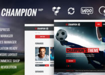 Champion - Soccer & Football WordPress Theme