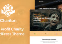 Chariton - NonProfit Fundraising Charity WordPress Theme