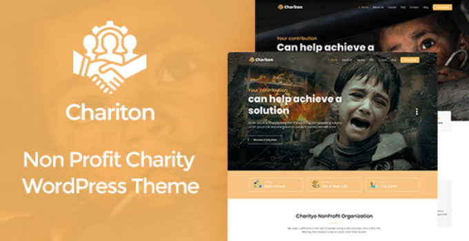 Chariton - NonProfit Fundraising Charity WordPress Theme