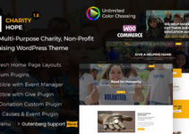 Charity Hope - Non-Profit & Fundraising WordPress Charity Theme