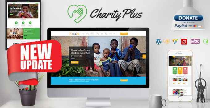 Charity Plus - Multipurpose Nonprofit WordPress Theme