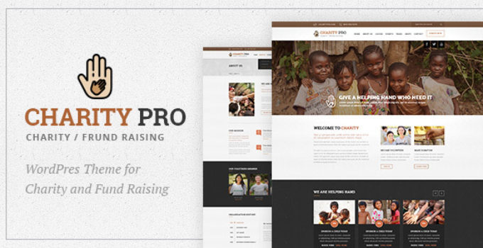 Charity Pro : Charity and Fund Raising WordPress Theme