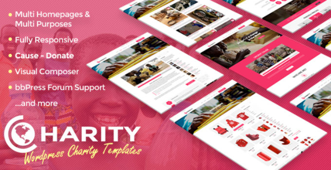 Charity - Responsive WordPress Theme