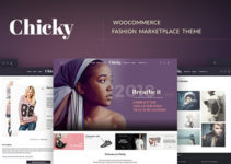Chicky - WordPress Fashion Marketplace Theme