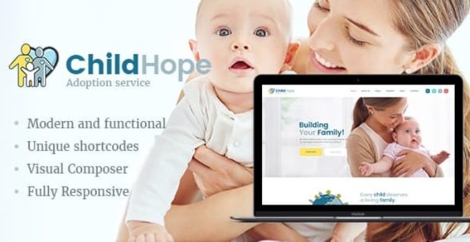 ChildHope | Child Adoption Service & Charity WordPress Theme