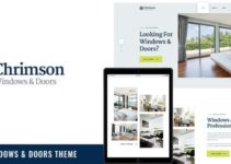 Chrimson | Windows & Doors Services WordPress Theme