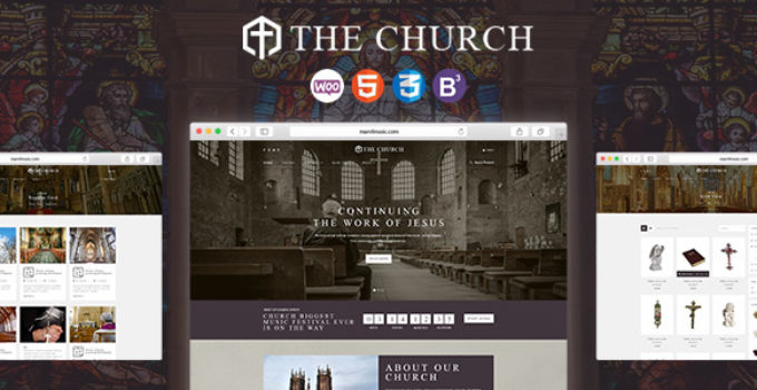 Church - Responsive WordPress Theme for Churches and Events
