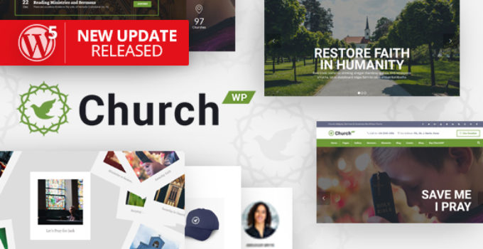 ChurchWP - A Contemporary WordPress Theme for Churches