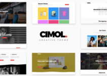 Cimol - Responsive One Page & Multi Page Portfolio Theme