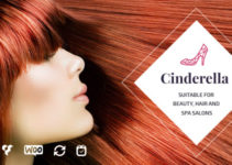 Cinderella - Beauty, Hair and Spa Salon WordPress Theme