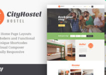 City Hostel | A Travel & Hotel Booking WordPress Theme