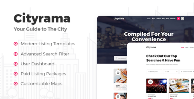 Cityrama - Local Listing & City Guide Theme
