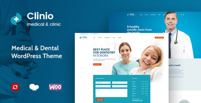 Clinio - Medical & Dental WordPress Theme