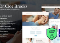 Cloe Brooks | Psychology, Counseling & Medical WordPress Theme + RTL