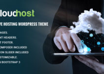 CloudHost - Responsive Hosting WordPress Theme