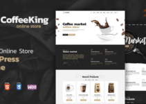 Coffee King - Coffee Shop, Coffee House and Online Store WordPress Theme