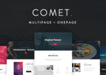Comet - Creative Multi-Purpose WordPress Theme