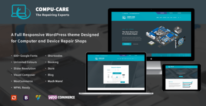 Compu-Care Computer & Mobile Repair Shop | WordPress Theme