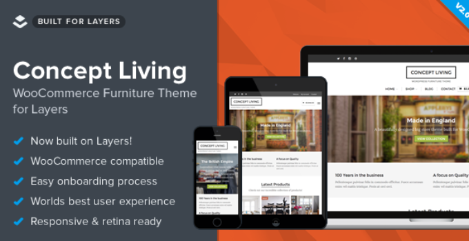 Concept Living - WooCommerce Furniture Theme