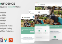 Confidence - Multipurpose WordPress Nonprofit Charity Theme