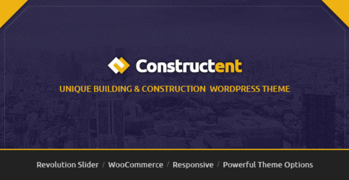 Constructent - Responsive Construction WordPress Theme