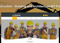Construction - Building and Architecture WordPress Theme