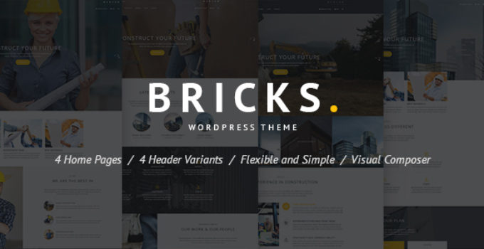 Construction & Building WordPress Theme - Bricks