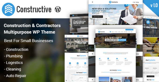 Constructive Contractors Multi-purpose WordPress Theme