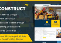 ConstructPro - WordPress Theme for Construction and Renovation Services