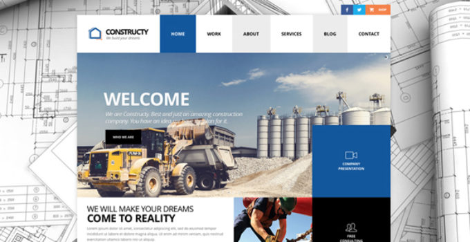 Constructy - Construction Business Building Theme