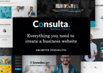 Consulta - Professional Business & Financial WordPress Theme