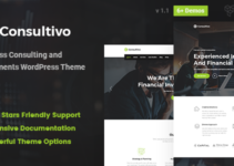 Consultivo - Business Consulting and Investments WordPress Theme