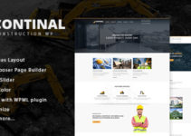 Continal - Construction & Business WordPress Theme