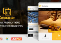 Contractor – Construction, Building Company Theme