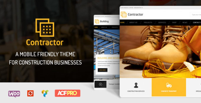 Contractor – Construction, Building Company Theme