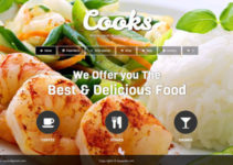 Cooks - Restaurant WordPress Theme