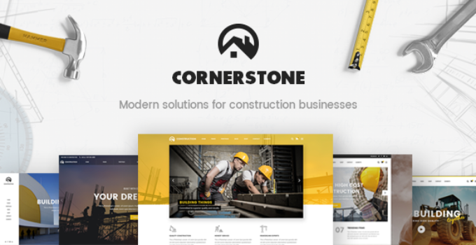 Cornerstone - Contractor & Builder Theme