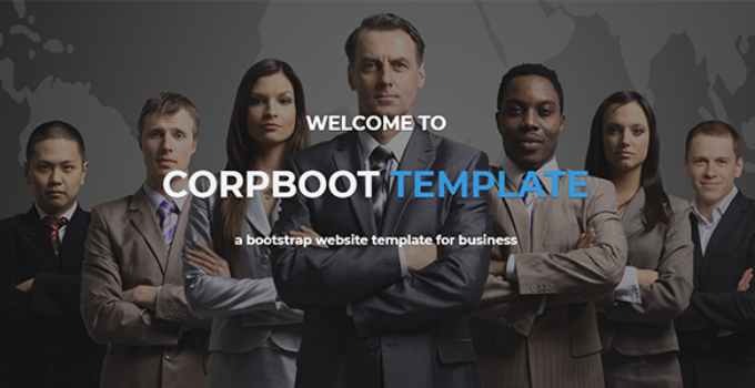 Corpboot - Corporate Website WordPress Theme