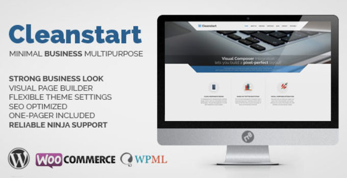 Corporate Business WordPress Theme - Cleanstart