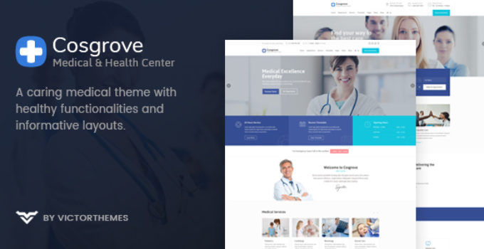 Cosgrove - Medical & Healthcare WordPress Theme