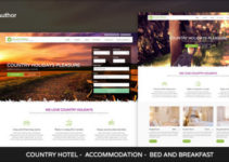 CountryHolidays - WordPress Country Hotel and Bed