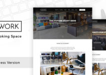 CoWork - Open Office & Creative Space WordPress Theme
