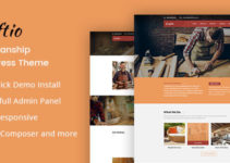 Craftio - Carpenter WordPress Theme