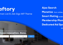 Craftory - Directory Listing Job Board WordPress Theme