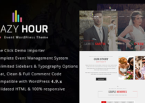 Crazy Hour - Event Management WordPress Theme