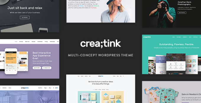 Creatink - Multi-Concept Responsive WordPress Theme