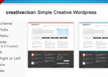 Creativeclean Simple Creative Wordpress