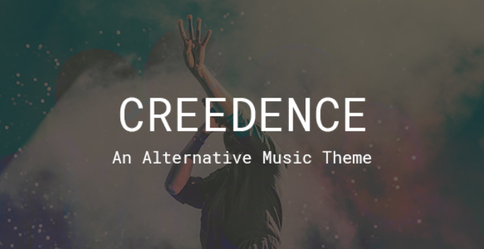 Creedence - Music Theme for Bands, Singers and Producers