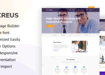 Creus - Business and Financial Consulting WordPress Theme