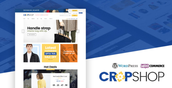Cropshop - Fashion WooCommerce WordPress Theme
